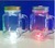 14oz -20oz Glass Mason Jar with Bulb Colorful Light