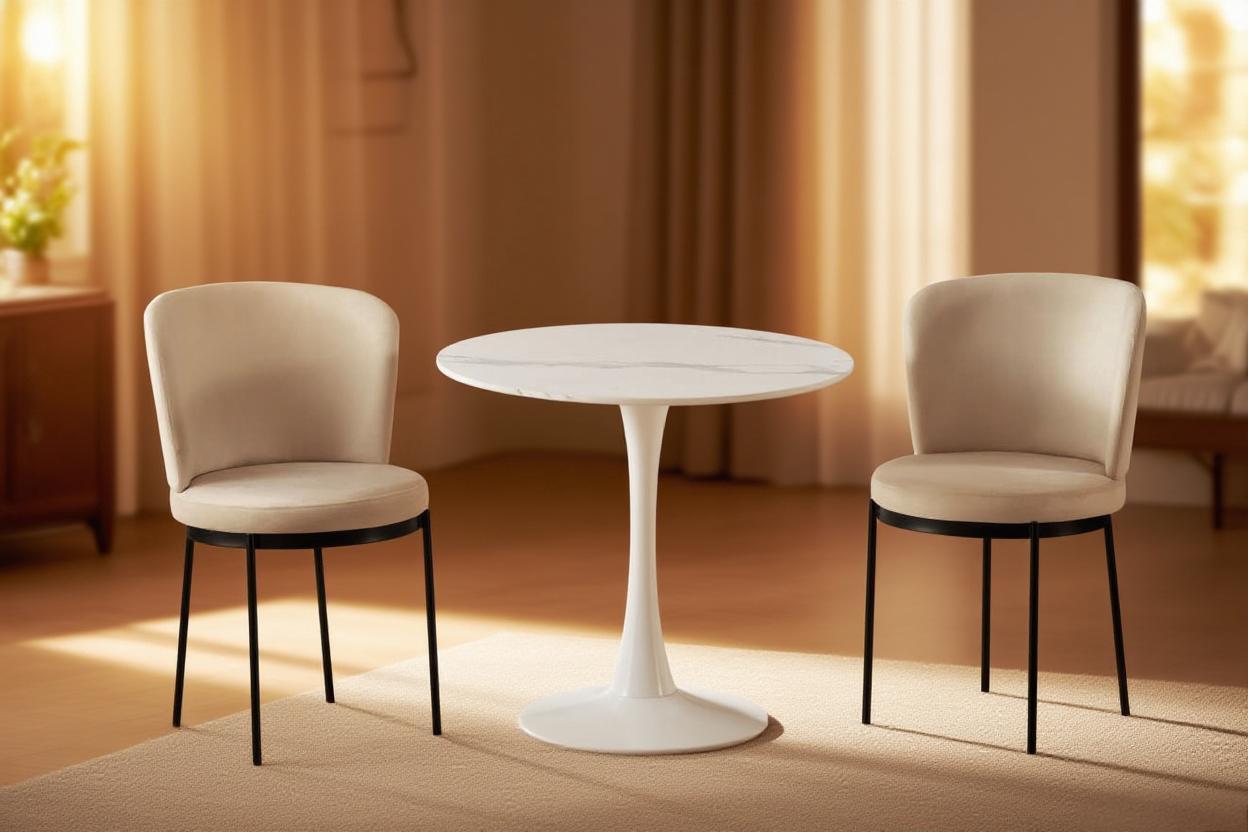 TULIP80 TABLA WHT 2 TULIP80 TABLE WHT 2