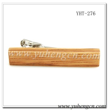 YHT-276 Fashion Mens Wood Tie Bars, Tie Clips