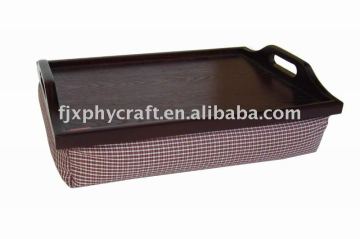 Wooden bed tray