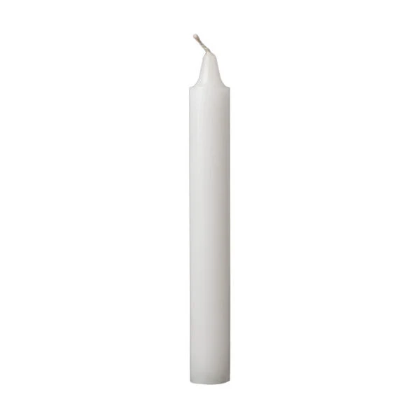 Bright Flameless Candle/Taper White Candles