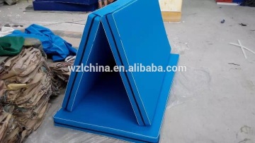Outdoor gym mat,shock resistant thick foam play mat,thick blue gym mat