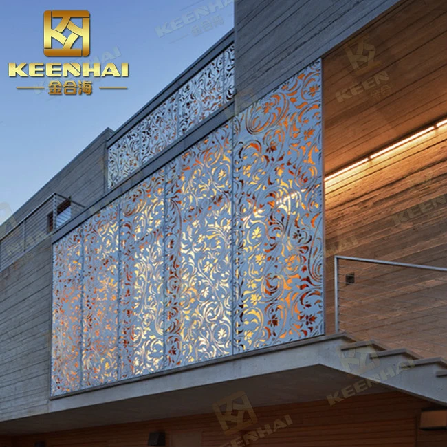 Perforated Metal Sheet Balcony Safety Fence Panel