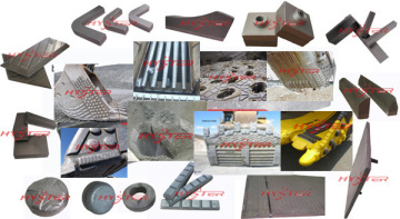 Earthmoving Equipment Wear Parts Wear Castings Bucket Wear Parts