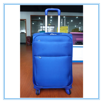 Nylon Material Soft Luggage Fabric Trolley Suitcase