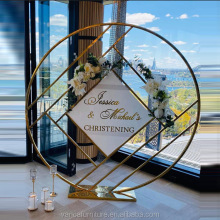 Customized Wedding Name Board & Stage Backdrop Decorations for Parties