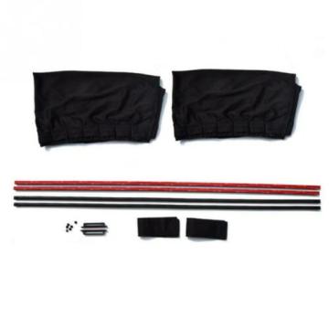 Car Sun Shade: Drape Visor Valance Curtain Windshield Sunshade Protection