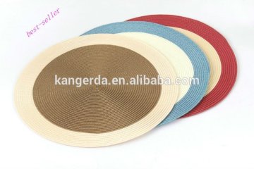 round pp woven mat