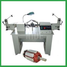 Two flier semi-auto armature coil winding machine
