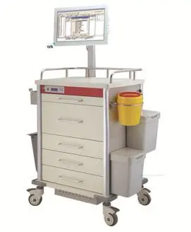 Hot Selling Emergency Mobile Hospital Equipment Trolley