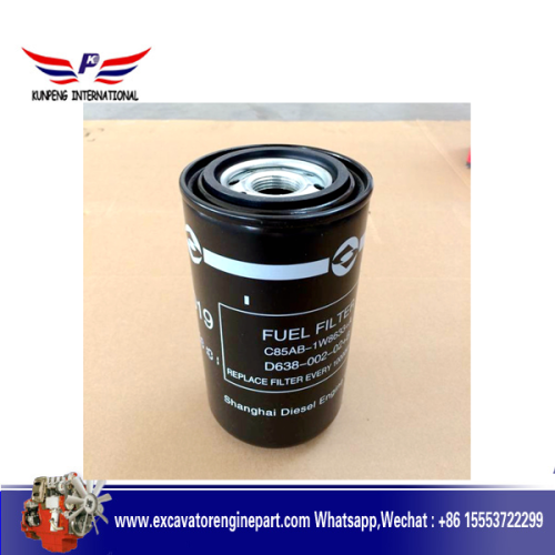 Shangchai D6114 Motor Parçaları Yakıt Filtresi D638-002-02