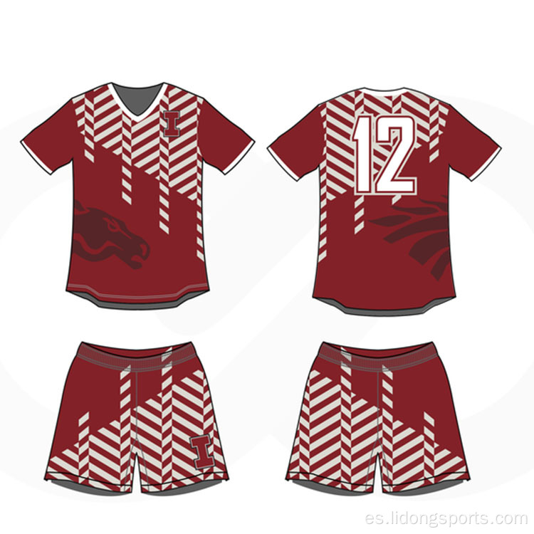 Kit de camisas de fútbol personalizado Jersey de fútbol de uniforme