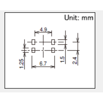 Detection switch Thin 3-direction action type