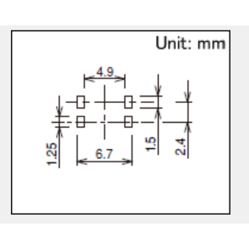 Detection switch Thin 3-direction action type