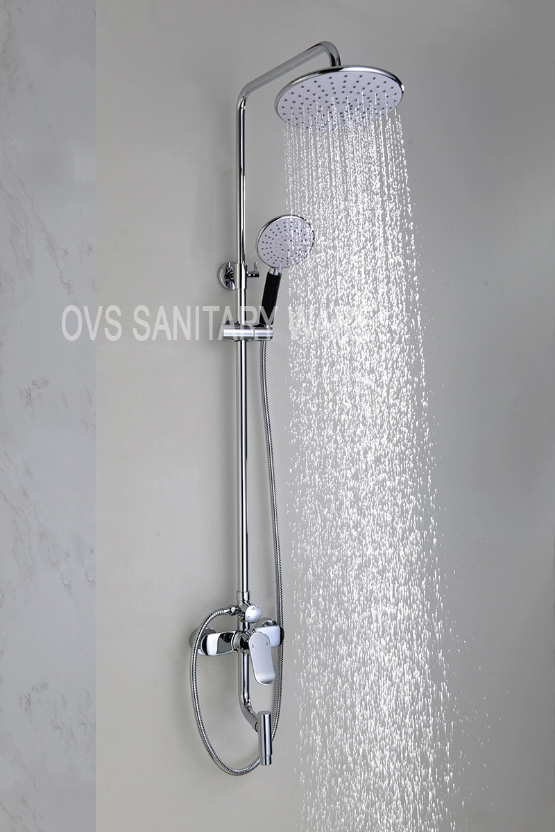 New Style Chrome Stainless Steel Square Rain Shower Head Shower