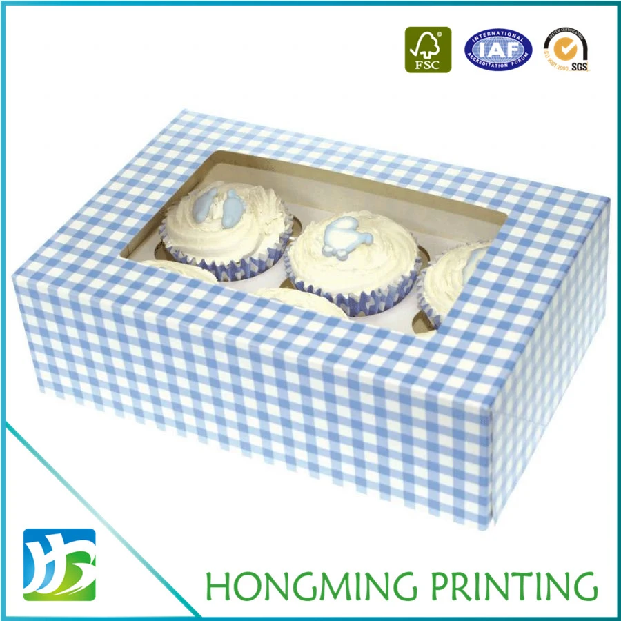 Custom Printed Cheap White Paper Boxes Cake