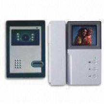 Intercom System with CMOS, CCD Camera, 4-inch Screen Indoor Monitor