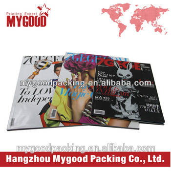 clothes magazine printing,cheap magazine printing service,cheap custom magazine printing