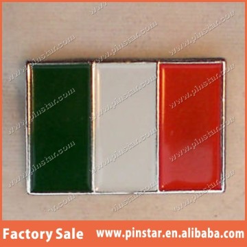 Italian Flag Pin Badge Metal National Flag Pin