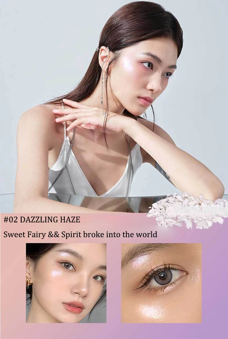 Cruelty Free Organic Face Highlighter Natural Makeup Single Cream Highlighter Liquid Private Label