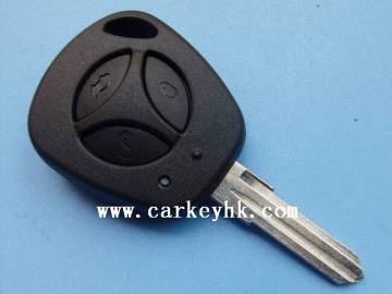 High quality Volga Lada 3 button remote key shell blank case housing