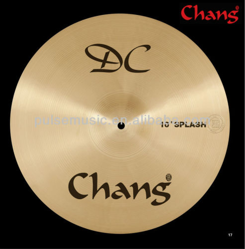 Pulse 10" Percussion DC B20 Splash Cymbal, Chinese Cymbal Instrument