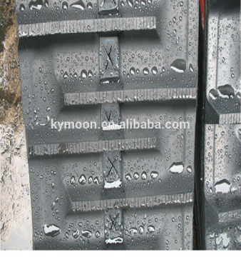 Good price for Paddy harvester rubber track, combine harvester rubber belt