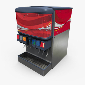 Soda fountain machine