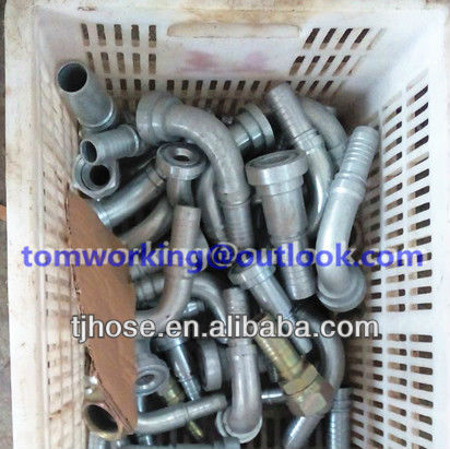 90 degree elbow silicone hose hydraulic hose banjo fittings