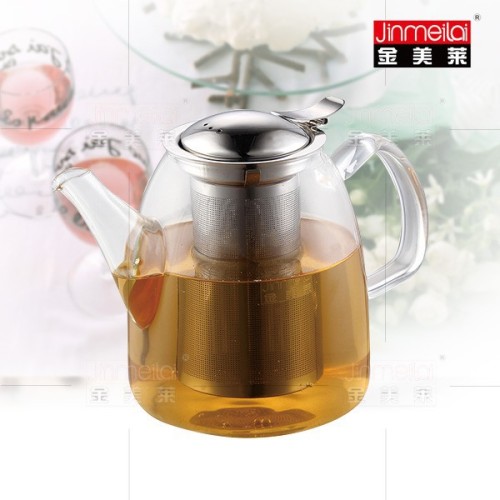 borosilicate glass teapot with infuser,professional borosilicate glass teapot,best glass teapot with stainless steel filter