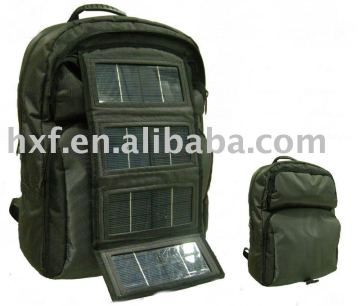 solar energy backpack with charger