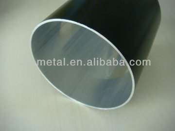 Black Anodized Aluminium Tube