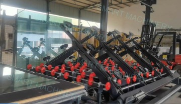 Straight shaped cutting machine