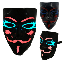 LED Halloween Mask - Purge Style Scary LED Mask for Halloween