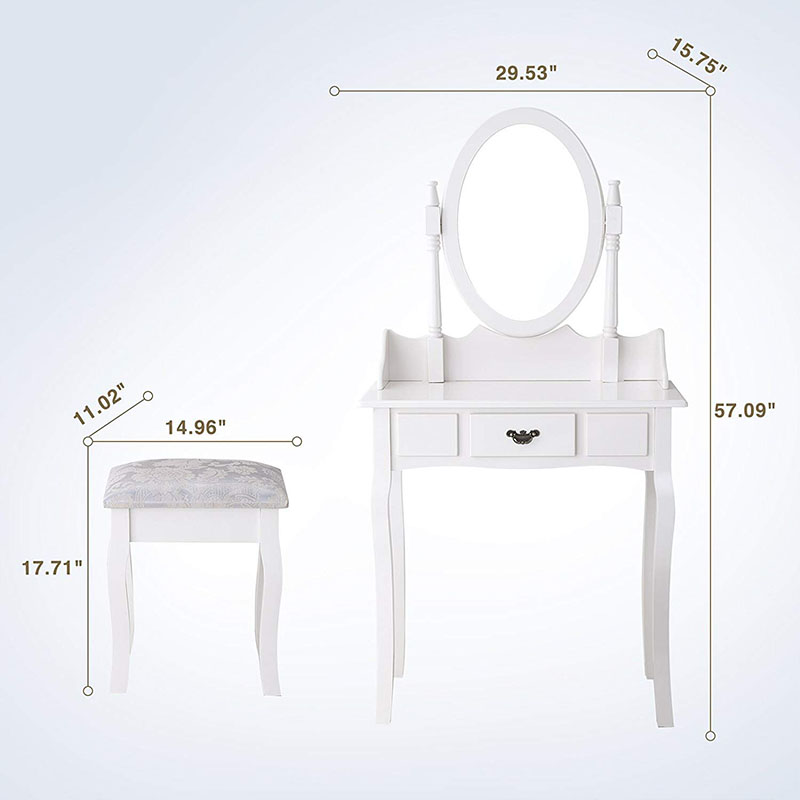 Vanity Makeup Table Set 5 Jpg