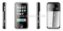LH01 mini Iphone clone 3.2inch smallest copy quadband dual SIM card
