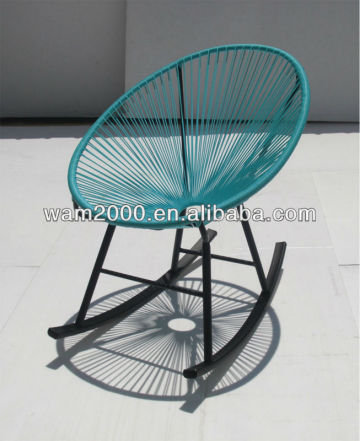 steel PE Acapulco rocking chair