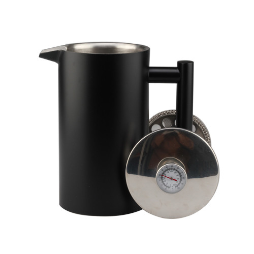 French Press Coffee Maker mit Thermometer