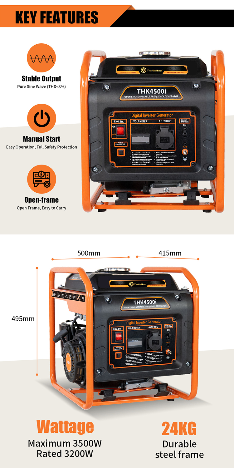Generador inversor de marco abierto Open-Frame Inverter Generator