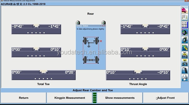 Hot sale ccd wheel alignment car aligner machine for sale