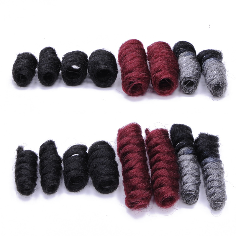 Hot sell wholesale cheap saniny curl crochet hair Wig Lady Curl Wand curl 10inch screw roll