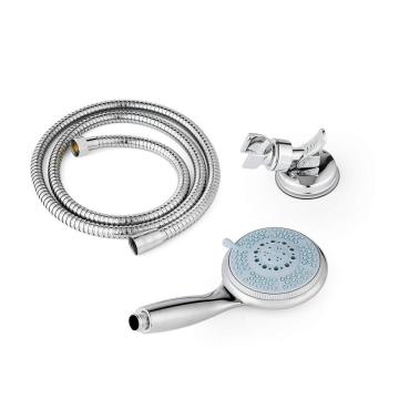 Set doccia doccia telefono argento plastica abs di alta qualità