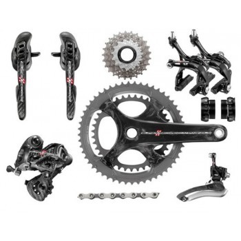 2015 CAMPAGNOLO SUPER RECORD EPS V2 INTERNAL POWER GROUPSET COMPACT