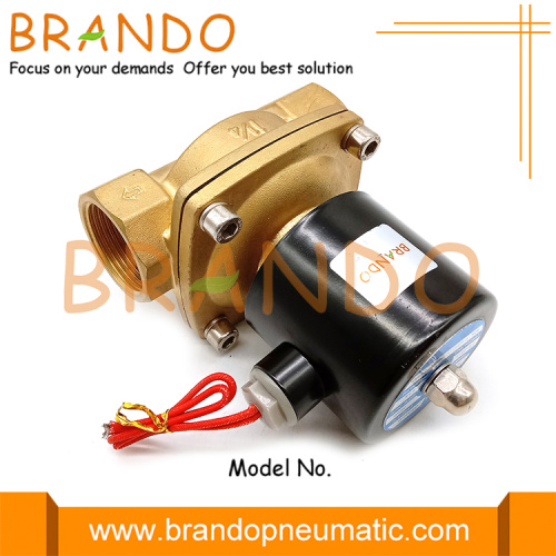 2S350-35 UW-35 1-1/4&#39;&#39; Normalde Kapalı Pirinç Solenoid Valf