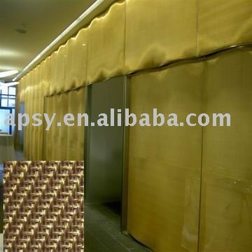 Decorative Brass Woven Wire Cloth