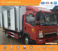 SINOTRUK 4X2 115hp Euro3 6tons truk pendingin penjualan panas
