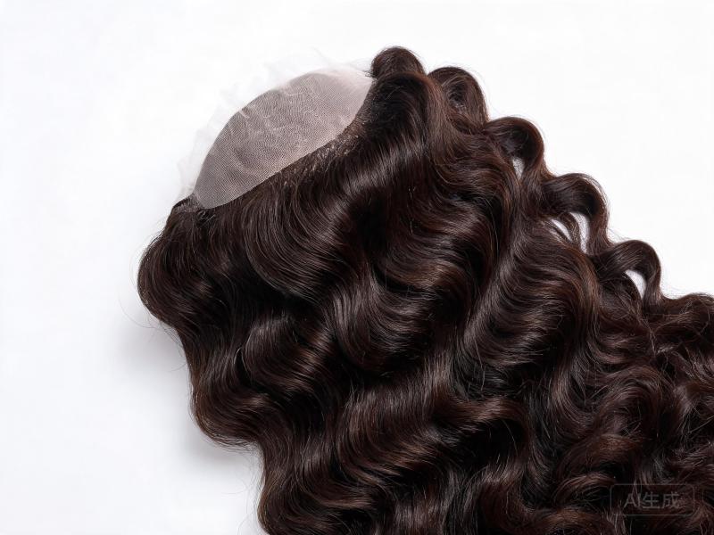Dark Brown Wave Lace Front Wig Human Hair