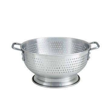 Wholesale Aluminum Rice Colander with Handles for Kitchen