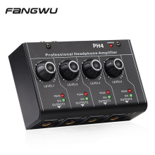 4-Channel Mini Hi-Fi Tube Balanced Audio Distribution DAC Headphone Amplifier for Home