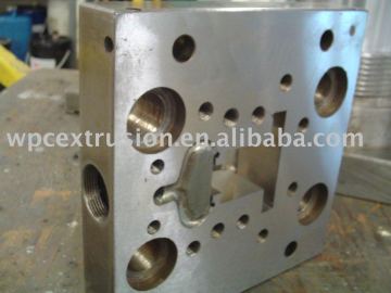 pvc profile cap stock extrusion moulds extrusion dies extrusion toolings